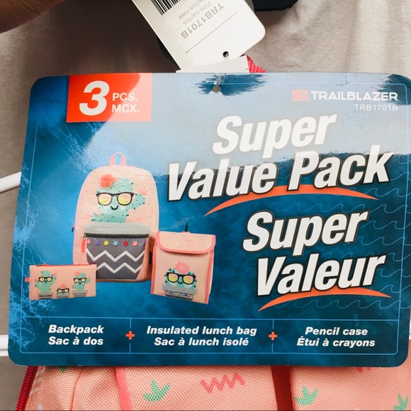 Trailblazer cutie cactus backpack (Girls) - Picture 3 of 5